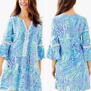 Lilly Pulitzer Blue and White Dress